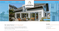 Desktop Screenshot of fertigbau-ueberberg.de
